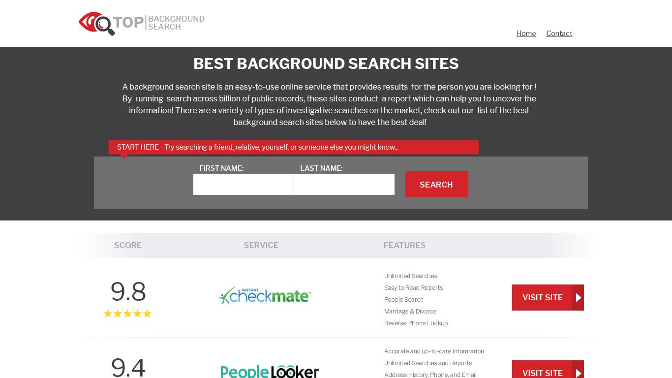 Best Background Report Website 📋 Aug 2022